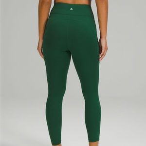 Lululemon size 14 of invigorate high rise tight 25”, new with tags green